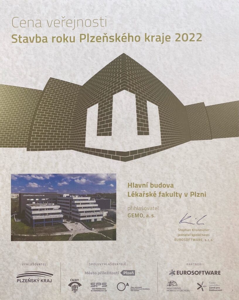 Diplom 2 Stavba roku Plzeňského kraje 2022